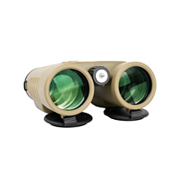 10x42 ED Binoculars Laser Rangefinder Binoculars 2400m Long-Range IP65 HD Optics for Bird Watching & Outdoor Observation