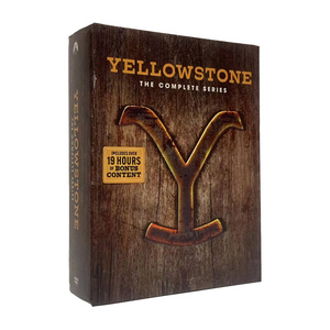 Versión Original Yellowstone SERIE COMPLETA 1-5 24 Discos DVD Box Set Venta al por Mayor Región 1 Películas en DVD Series de TV Suministro de Fábrica DVD - Product Image 1