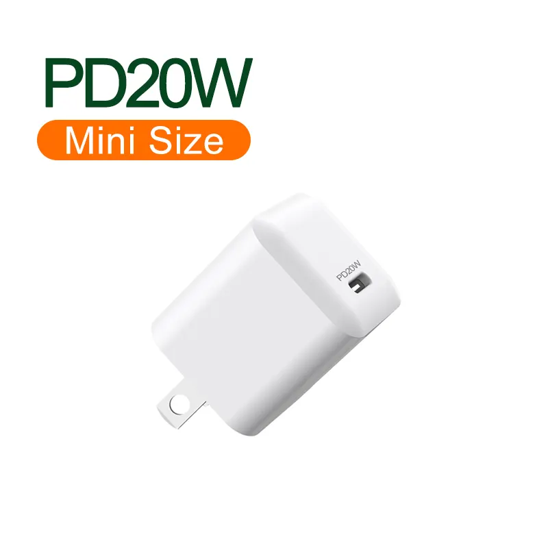 PD20W small unassuming pd charger USB-C Portable USB C Fast power adapter Charger For iPhone 12 apple 12 PD 20W charger