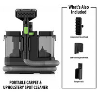 Aspirateur à main humide et sec pour tapis, moquettes et nettoyage des taches
