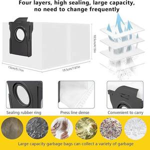 Accessoires pour aspirateur robot Dreame X30Ultra/L40sUltra AE/CE : <span class=keywords><strong>sac</strong></span> à poussière, serpillière, brosse rotative, filtre, élimination en profondeur des acariens - Product Image 2