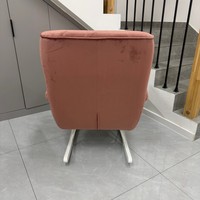 Fauteuil à bascule confortable à dossier haut pour intérieur, chaise d'allaitement, fauteuil à bascule en bois massif, fauteuil d'appoint pour la maison