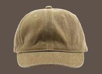 Casquette de baseball unisexe en nylon à visière courte, couleur unie, style vintage délavé, sportive, réglable, à calotte souple
