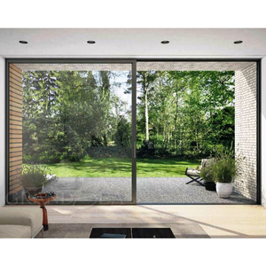 Sottile telaio in alluminio <span class=keywords><strong>scorrevole</strong></span> <span class=keywords><strong>specchio</strong></span> porte balcone porte scorrevoli per la cucina - Product Image 2