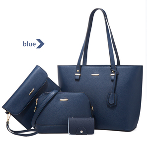Conjunto de Bolsos de Mano de PU de Alta Calidad para Mujer, Fabricante de Bolsos y Carteras de Lujo, Conjunto de 4 Bolsos de Mano - Product Image 4
