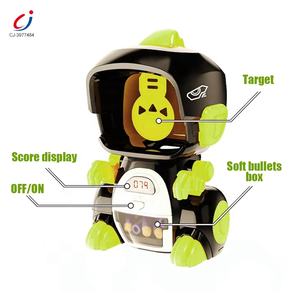 Chengji pistolet <span class=keywords><strong>de</strong></span> lancement aérien enfants jeu <span class=keywords><strong>de</strong></span> tir à la cible bricolage dinosaure pistolet à air doux jouet avec <span class=keywords><strong>balle</strong></span> molle - Product Image 3