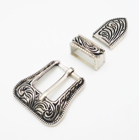 Ensemble d'accessoires de ceinture en alliage d'aluminium de 20 mm, style classique sculpté, avec logo personnalisé imprimé par transfert thermique, pour femmes et hommes