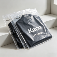 Sacs à fermeture éclair coulissante en CPE givré de qualité supérieure pour l'emballage de vêtements de luxe, sacs en plastique à fermeture éclair personnalisés avec logo de marque, vente directe d'usine