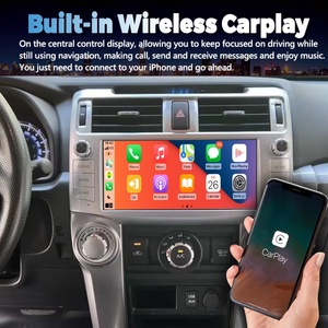 QLED Car Multimedia Player HU 10.3inch Car Radio for Toyota 4runner 2010-2022 Android 13 GPS Auto Carplay BT Navigation Stereo - Product Image 2