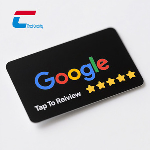 Thiết kế tùy chỉnh NFC kích hoạt tap để chia sẻ Instagram tiktok WhatsApp theo chúng tôi thẻ thông minh NFC Google xem xét thẻ - Product Image 2