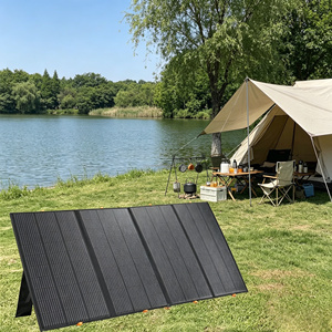 แผงโซลาร์เซลล์แบบพับได้ 400W แผงโซลาร์เซลล์แบบพับได้ ETFE แผงโซลาร์เซลล์แบบพับได้ - Product Image 5