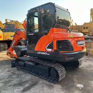 รถขุดขนาดเล็ก Doosan DX60 มือสอง 6 ตัน สภาพใหม่เกือบเหมือนใหม่ คุณภาพสูง เหมาะสำหรับงานก่อสร้างขนาดเล็ก - Product Image 2