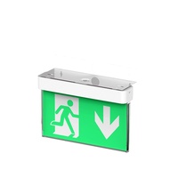 Meilleures ventes : Panneau de signalisation d'urgence LED SMD intérieur/extérieur, rechargeable avec batterie Li-FePO4, étanche IP20, lumière du jour 6000K, 3 modes