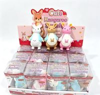 Jouet à presser anti-stress en forme de lapin ou chiot de dessin animé, gadget de décompression pour le bureau, ornement décoratif unisexe, à partir de 5 ans