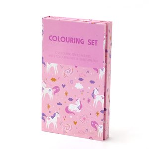ערכת צביעה אקולוגית, קלת משקל וניידת, עפרונות צביעה עשה זאת בעצמך, ספר ציור לילדים, מתנה יצירתית לחג - Product Image 6