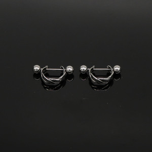 yunnique Cuff <b>Earrings</b> Titanium Steel Geometric Design For Men And Women Simple Fashion Jewelry Stainless Steel Ear Clips - Product Image 3