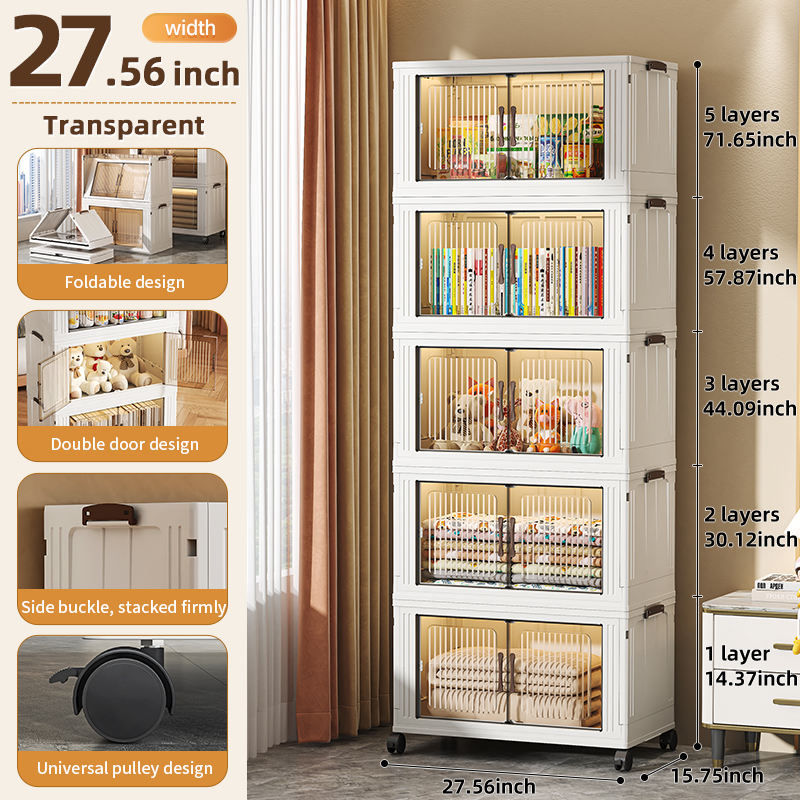 Transparente 70cm-Plegable