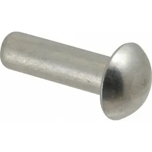 Mild Steel Solid Rivet With Flat Rivet Head Style Brass Rivets