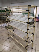 Estante para Tubos Delgados de Aleación de Aluminio, Resistente a la Corrosión y Ligero, para Automoción/Muebles/Construcción