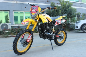 Moto tout-terrain à essence de 150 cm3, motocross avec démarrage manuel CDI, transmission par chaîne - Product Image 3