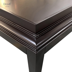 Mesa de centro de madera maciza EKAR Vellore Luxe | Personalizable para espacios modernos y clásicos - Product Image 2