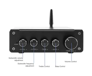 Vire <span class=keywords><strong>Bluetooth</strong></span> 5.0 <span class=keywords><strong>Receiver</strong></span> Amplifier Âm Thanh Kỹ Thuật Số Power Amplifier <span class=keywords><strong>2</strong></span>.<span class=keywords><strong>1</strong></span> Kênh Stereo Mini Hifi Class D Home Máy Tính Để Bàn Amp - Product Image 4