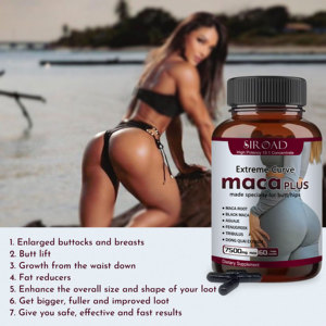 Maca gluteo capsule di ingrandimento dell'anca per adulti Power <span class=keywords><strong>Man</strong></span> potenziamento del grande culo - Product Image 4