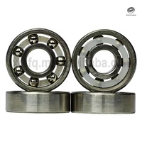 Roulements à billes en acier inoxydable 440C de haute qualité, en acier pour courses, haute précision, pour patins à roulettes en ligne 608 627