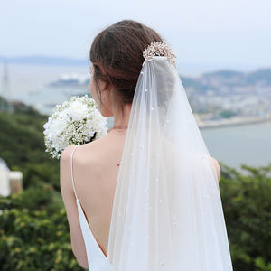 Berry Bijoux De Mariée Peigne À Cheveux Fille Cérémonie Concours De Beauté De Mariage Demoiselle D'honneur <span class=keywords><strong>Coiffe</strong></span> - Product Image 3