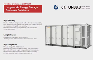 Système de stockage d'énergie à batterie au lithium en conteneur frigorifique NUUKO, adapté aux projets BESS de 300 kW, 500 kW, 1 MW, 2 MW, 20 pieds, 40 pieds - Product Image 4