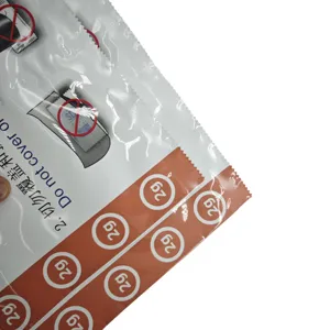 Hot Sale 20kg 25kg Aluminum Foil Packaging Bag Heat Sealing Aluminum Foil Bag For Chemicals Material