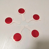 Gafas Decodificadoras Religiosas 3D - Material de Vidrio con Impresión en Relieve - Lentes con Filtros Rojos - Marco Blanco - Papel para Revelación Secreta en Fiestas