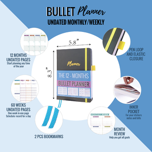 Agenda de Yoga et de Fitness 2027 : Planificateur Quotidien, Objectifs de Vie, Calendrier Hebdomadaire et Mensuel Non Daté, Organiseur et Carnet de Notes - Product Image 3