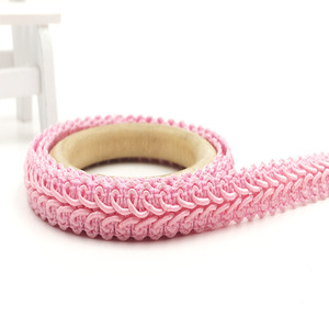 Tùy chỉnh 1.2cm Hàng may mặc phụ kiện cổ điển vàng <span class=keywords><strong>Gimp</strong></span> Braid Trims cho bọc trang trí dệt may - Product Image 2