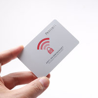 Carte de blocage de signal RFID personnalisée imprimée pour un paiement sécurisé