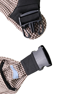 高品質で調節可能なコットン製スリング、プラスチックフレーム付きで快適さとサポートを提供 - 耐久性とスタイリッシュなデザイン - Product Image 4