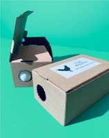 Bon marché fabriqué en usine, papier kraft imprimé sur mesure, plateaux à oeufs décoratifs surprise uniques, boîte d'emballage d'oie de pâques