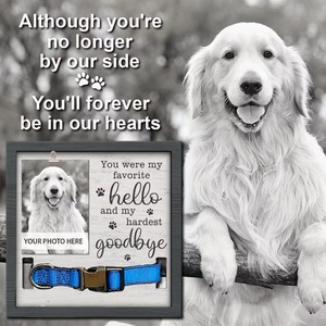Custom Items Products Pic Frame Cat Dog <strong>Pet</strong> Memorial for <strong>Loss</strong> of Dog - Product Image 5