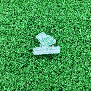 סיטונאי חוצה גבולות סיטונאי זהב ערביה מצופה זהב סדרת מתכת קוקוס קריקטורה מתנה סמל למזרח התיכון מגולף - Product Image 6