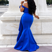 Robe de soirée sirène multicolore sur mesure OEM ODM pour femme, en dentelle perlée à volants, robe de bal, de mariage ou de fête