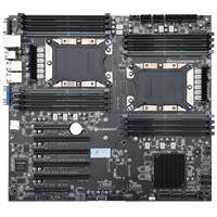 Motherboard Desktop ATX H12D-16D Baru, Motherboard H12D-16D dengan 16 Slot DDR4 RDIMM untuk Workstation