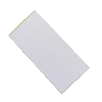 Panneau PVC perforé ignifuge léger de 7 mm ou 8 mm, haute brillance, pour plafond/mur, idéal pour les centres commerciaux et les hôtels