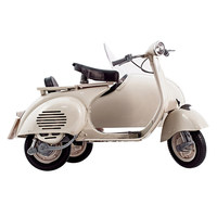 Piaggio 606189M Vespa 150 VL1T avec side-car, modèle de véhicule à l'échelle 1:6, modèle historique de Vespa 150 VL1T avec side-car de 1956
