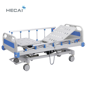 Медицинская кровать Hecai Factory с электроприводом, стальными бортиками, 3 функциями, гарантия 1 год - Product Image 3