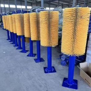 Cepillo para Rascar Ganado, Cepillo para el Cuerpo <span class=keywords><strong>de</strong></span> Vacas con Cerdas <span class=keywords><strong>de</strong></span> Nailon Resistentes al Desgaste, para Uso en Granjas - Product Image 4