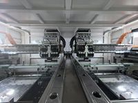 Machine de Placement de Composants LED Ultra Haute Vitesse RD-20MFS à 20 Têtes et Double Module, 85 000 CPH, Équipement pour Ligne d'Assemblage de PCB DOB