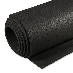 Rubber Roll For Floor 3-12 Mm High Quality Recycled SBR Granules Gym Flooring Rubber Rolls