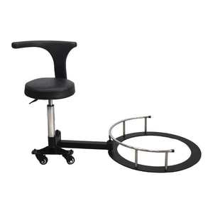 Chaise de barbier multifonctionnelle réglable et rotative en métal avec repose-pieds pour salon commercial, coupe de cheveux et de <span class=keywords><strong>barbe</strong></span> - Product Image 3