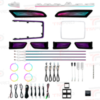 Kit d'éclairage d'ambiance multi-mode TMPRO pour voiture, compatible avec Toyota Corolla Cross Frontlander 2026, lampe de décoration intérieure modifiée