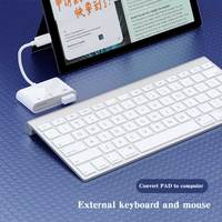 Cantell alta velocidad 3 en 1 USB C lector de tarjetas SD tipo C a TF adaptador de tarjeta SD para iPhone 15 Pro Max lector de tarjetas de memoria con SD